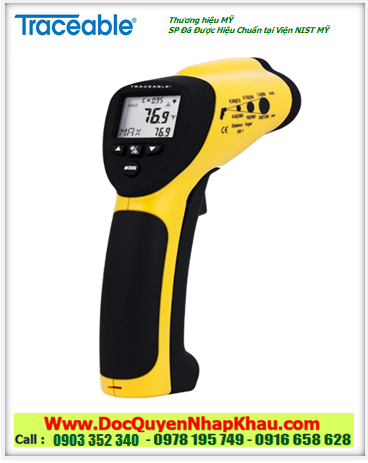 Traceable 4484, Nhiệt kế hồng ngoại với dải đo –50°C đến 1000°C, 4484 Traceable@ Infrared Thermometer Gun